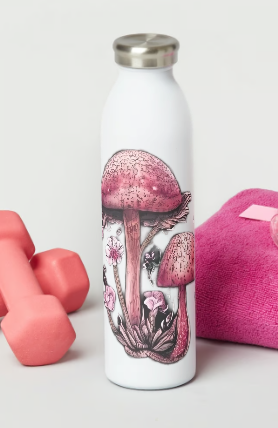 Mushroom Water Bottle